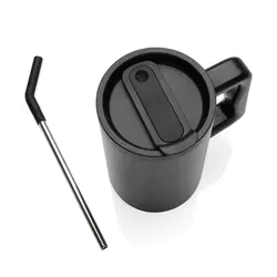 Termo šalica od recikliranog čelika 800 ml Cube RCS P437.31 black-9