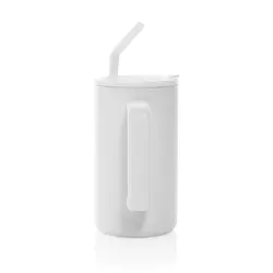 Termo šalica od recikliranog čelika 800 ml Cube RCS P437.31 white-6