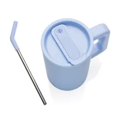 Termo šalica od recikliranog čelika 800 ml Cube RCS P437.31 light blue-8