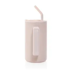 Termo šalica od recikliranog čelika 800 ml Cube RCS P437.31 pink-5