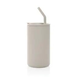 Termo šalica od recikliranog čelika 800 ml Cube RCS P437.31 beige-4