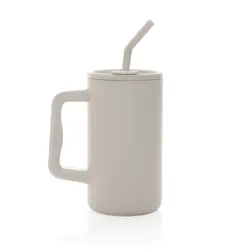 Termo šalica od recikliranog čelika 800 ml Cube RCS P437.31 beige-5