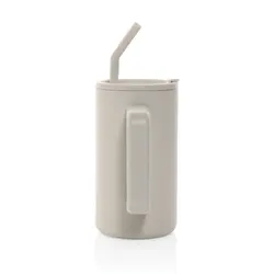 Termo šalica od recikliranog čelika 800 ml Cube RCS P437.31 beige-6