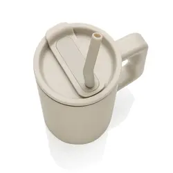 Termo šalica od recikliranog čelika 800 ml Cube RCS P437.31 beige-7