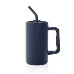 Termo šalica od recikliranog čelika 800 ml Cube RCS P437.31 navy-2