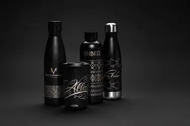 Čaša od nehrđajućeg čelika 300 ml Avira Alya RCS P438.02 black-8