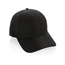 Sportska kapa sa 6 ploča Impact AWARE™ RPET P453.25 black-1
