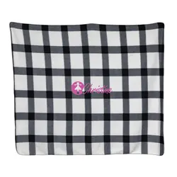 Flis deka karirana P459.05 white-3