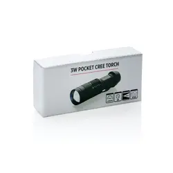 Džepna svjetiljka 3W CREE P513.57 black-5
