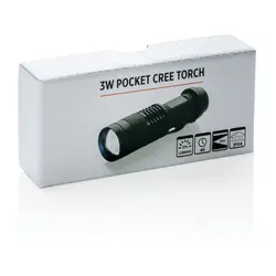 Džepna svjetiljka 3W CREE P513.57 black-14