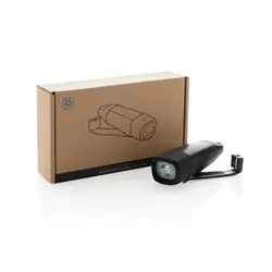 USB punjiva svjetiljka, RCS plastika P513.62 black-9
