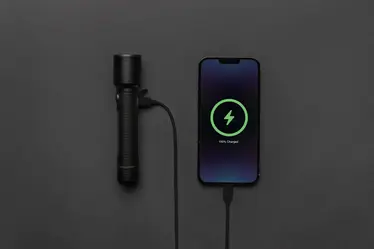 Velika punjiva USB svjetiljka Gear X RCS P513.92 black-8