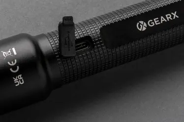 Velika punjiva USB svjetiljka Gear X RCS P513.92 black-11