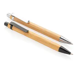 Kemijska olovka od bambusa P610.32 black-5