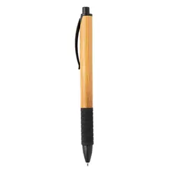 Olovka od bambusa i pšenične slame P610.53 black-2