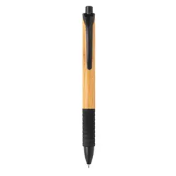 Olovka od bambusa i pšenične slame P610.53 black-4