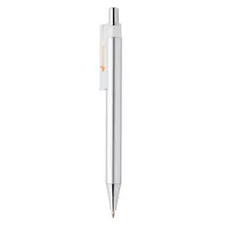 Metalna kemijska olovka X8 P610.75 silver-3