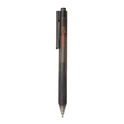 Matirana kemijska olovka sa silikonskim držačem X9 P610.79 black-3