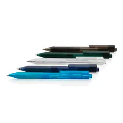 Matirana kemijska olovka sa silikonskim držačem X9 P610.79 black-5