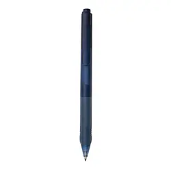 Matirana kemijska olovka sa silikonskim držačem X9 P610.79 navy-2