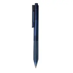 Matirana kemijska olovka sa silikonskim držačem X9 P610.79 navy-4