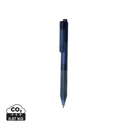 Matirana kemijska olovka sa silikonskim držačem X9 P610.79 navy-0