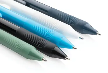 Kemijska olovka sa silikonskim držačem X9 P610.82 black-6