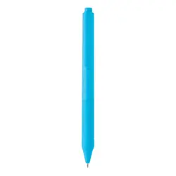Kemijska olovka sa silikonskim držačem X9 P610.82 blue-2