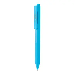Kemijska olovka sa silikonskim držačem X9 P610.82 blue-3