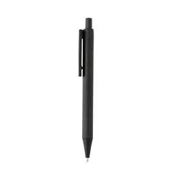 Kemijska olovka s klipsom od bambusa GRS RABS P611.08 black-4