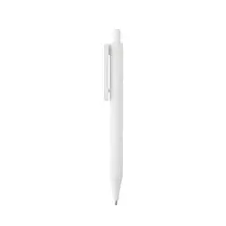 Kemijska olovka s klipsom od bambusa GRS RABS P611.08 white-4