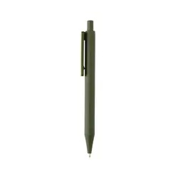 Kemijska olovka s klipsom od bambusa GRS RABS P611.08 green-4
