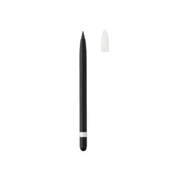 Aluminijska olovka bez tinte s gumicom P611.12 black-2