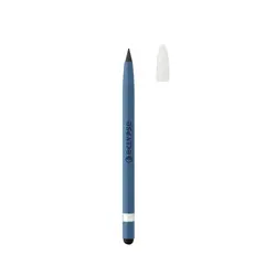 Aluminijska olovka bez tinte s gumicom P611.12 blue-3