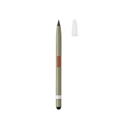 Aluminijska olovka bez tinte s gumicom P611.12 green-3