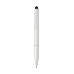 Touch screen kemijska olovka od recikliranog aluminija Kymi P611.23 white-2