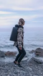 Ruksak Bobby Hero Regular sa zaštitom od krađe P705.29 black-32