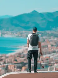 Ruksak Bobby Hero Small sa zaštitom od krađe P705.70 black-29