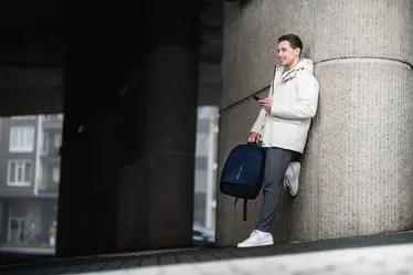Ruksak Bobby Soft sa zaštitom od krađe P705.79 navy-23