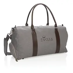 Vikend torba sa USB A izlazom P707.05 grey-3