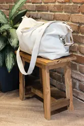 Luksuzna vikend torba Kezar AWARE™ 500 gsm P707.17 off white-7