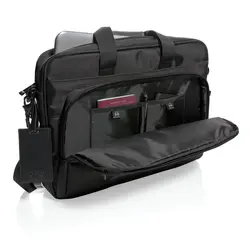 Torba za laptop 15,6" Swiss Peak RPET Voyager RFID P732.07 black-7