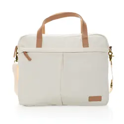 Torba za laptop od recikliranog platna Impact AWARE™ P760.23 off white-2