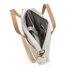 Torba za laptop od recikliranog platna Impact AWARE™ P760.23 off white-6