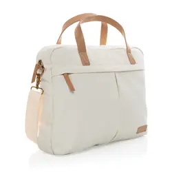 Torba za laptop od recikliranog platna Impact AWARE™ P760.23 off white-7
