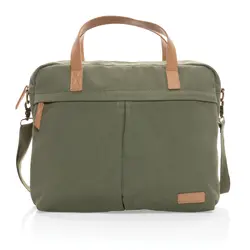 Torba za laptop od recikliranog platna Impact AWARE™ P760.23 green-2