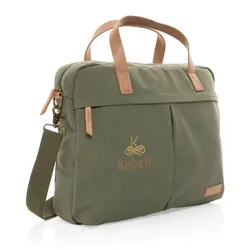 Torba za laptop od recikliranog platna Impact AWARE™ P760.23 green-3