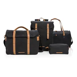 Platnena putna/vikend torba P762.47 black-8