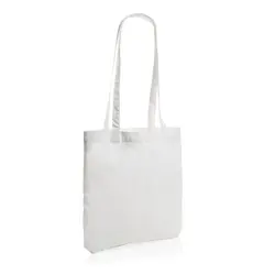 Vrećica za kupovinu od recikliranog pamuka 330 g/m² Impact AWARE™ P762.54 white-2