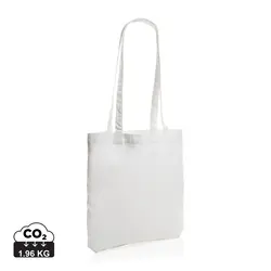 Vrećica za kupovinu od recikliranog pamuka 330 g/m² Impact AWARE™ P762.54 white-0